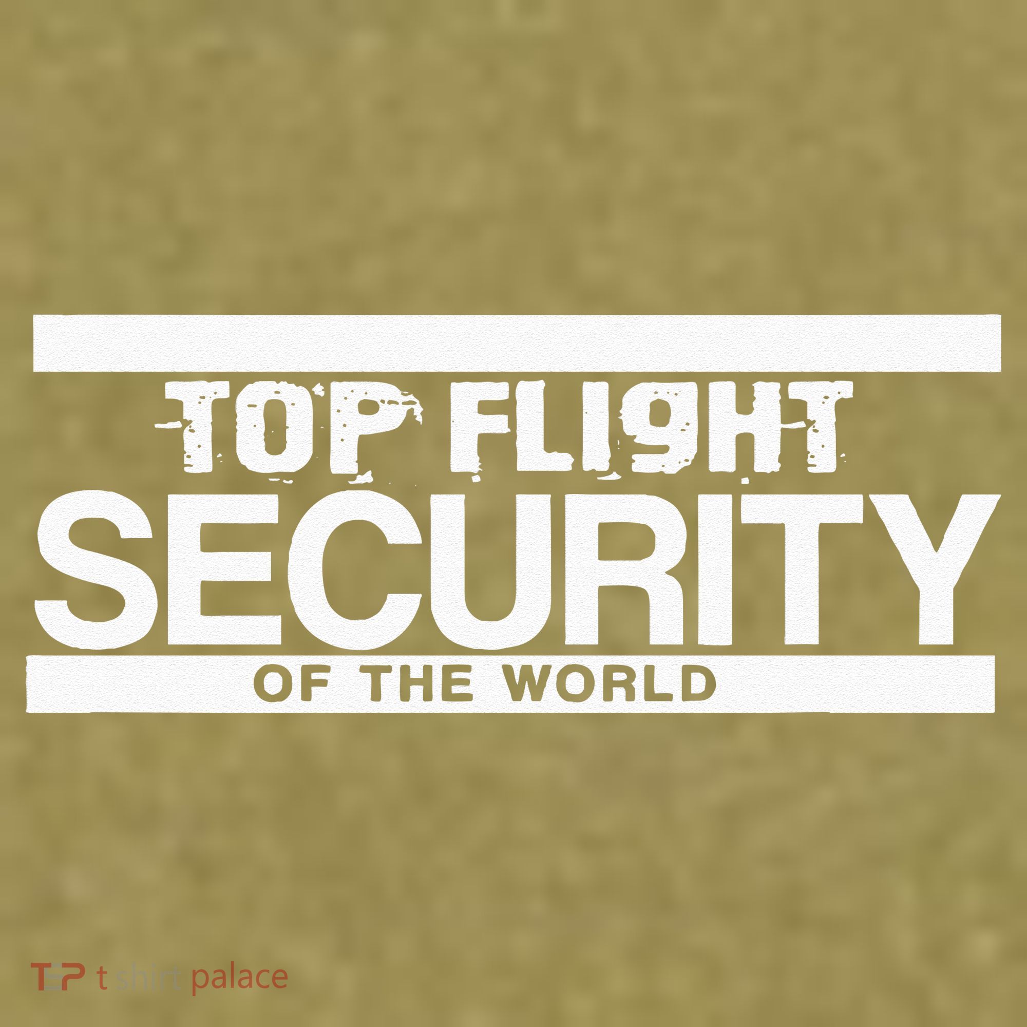 Top Flight Security Funny Friday Garment-Dyed Women's Muscle Tee