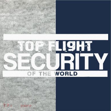 Top Flight Security Funny Friday Kids Colorblock Raglan Jersey