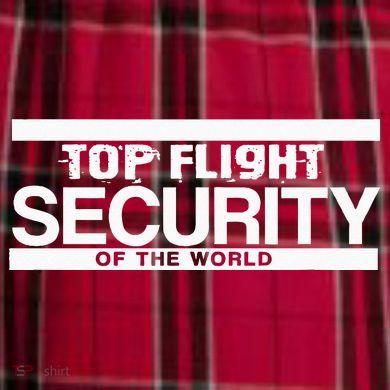 Top Flight Security Funny Friday Men's Flannel Plaid Pajama Pants