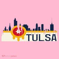 Tulsa Flag Skyline Coaster thumb 2
