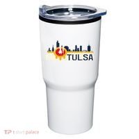 Tulsa Flag Skyline Tumbler thumb 0