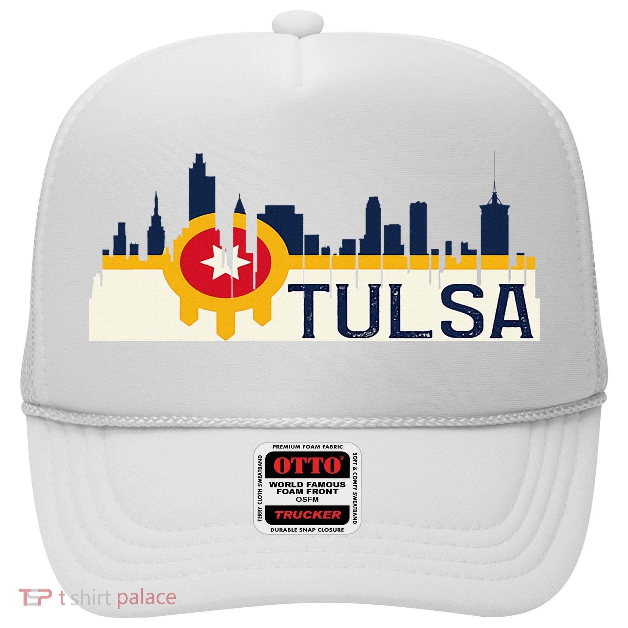 Tulsa Flag Skyline Hat