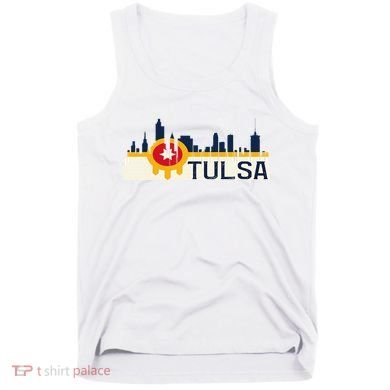 Tulsa Flag Skyline Tank Top