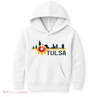 Tulsa Flag Skyline Kids Hoodie thumb 0