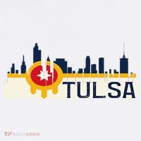 Tulsa Flag Skyline Kids Hoodie thumb 5