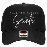 Teaching Future Saints Catholic Teacher Hat thumb 0