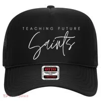 Teaching Future Saints Catholic Teacher Hat thumb 0