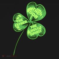 The Father Son Holy Spirit Shamrock St Patrick Day Gift Doggie Tank thumb 4
