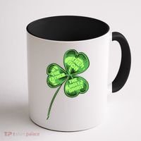The Father Son Holy Spirit Shamrock St Patrick Day Gift Coffee Mug thumb 1