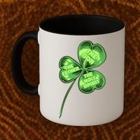 The Father Son Holy Spirit Shamrock St Patrick Day Gift Coffee Mug thumb 2
