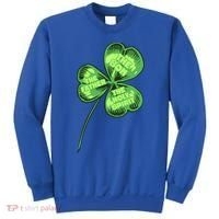 The Father Son Holy Spirit Shamrock St Patrick Day Gift Sweatshirt thumb 0