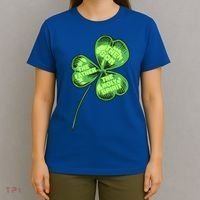 The Father Son Holy Spirit Shamrock St Patrick Day Gift T-Shirt thumb 4