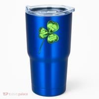 The Father Son Holy Spirit Shamrock St Patrick Day Gift Tumbler thumb 0