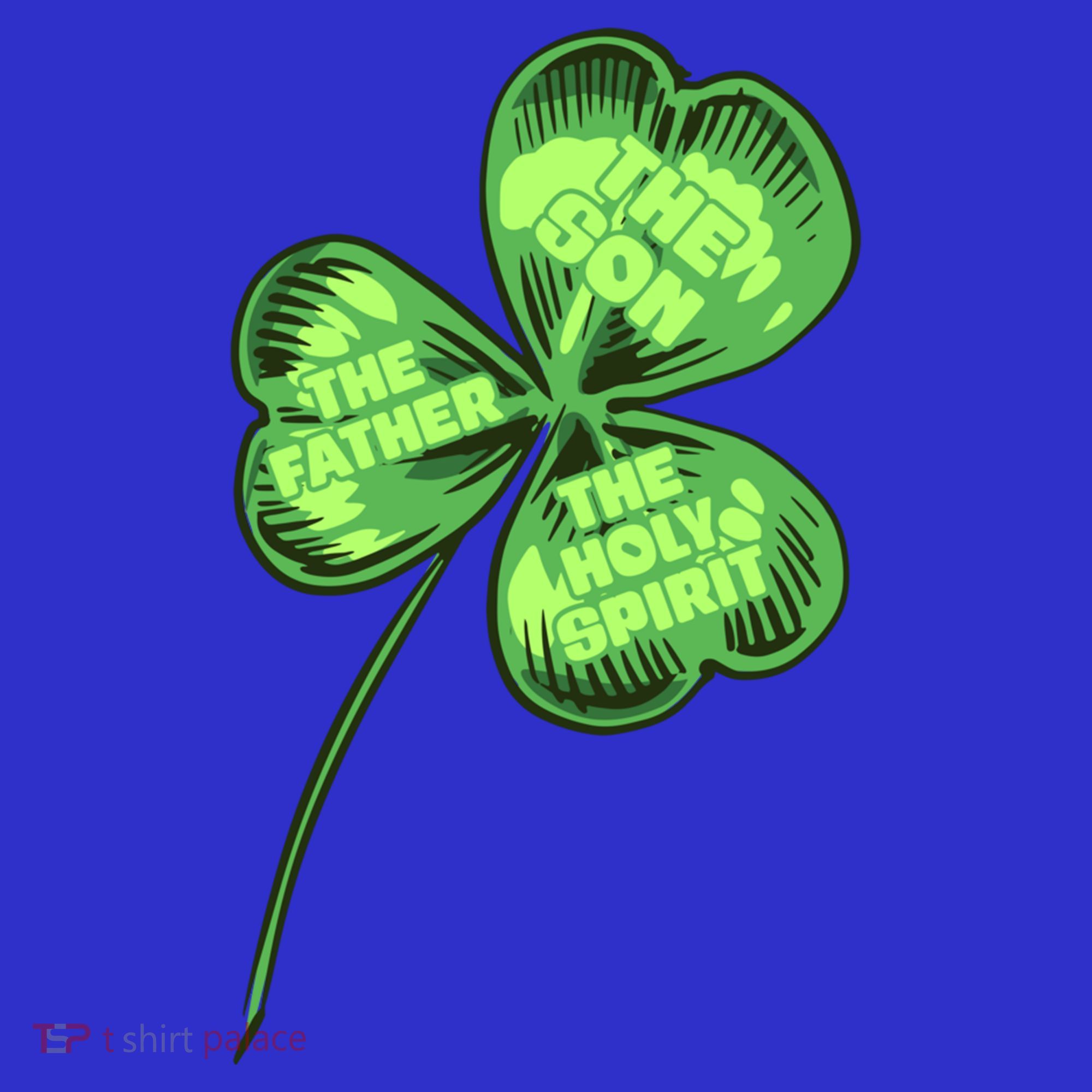 The Father Son Holy Spirit Shamrock St Patrick Day Gift Mousepad