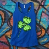 The Father Son Holy Spirit Shamrock St Patrick Day Gift Women's Tank Top thumb 3