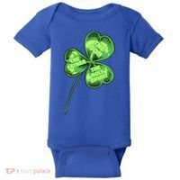 The Father Son Holy Spirit Shamrock St Patrick Day Gift Baby Bodysuit thumb 0