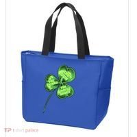 The Father Son Holy Spirit Shamrock St Patrick Day Gift Tote Bag thumb 3