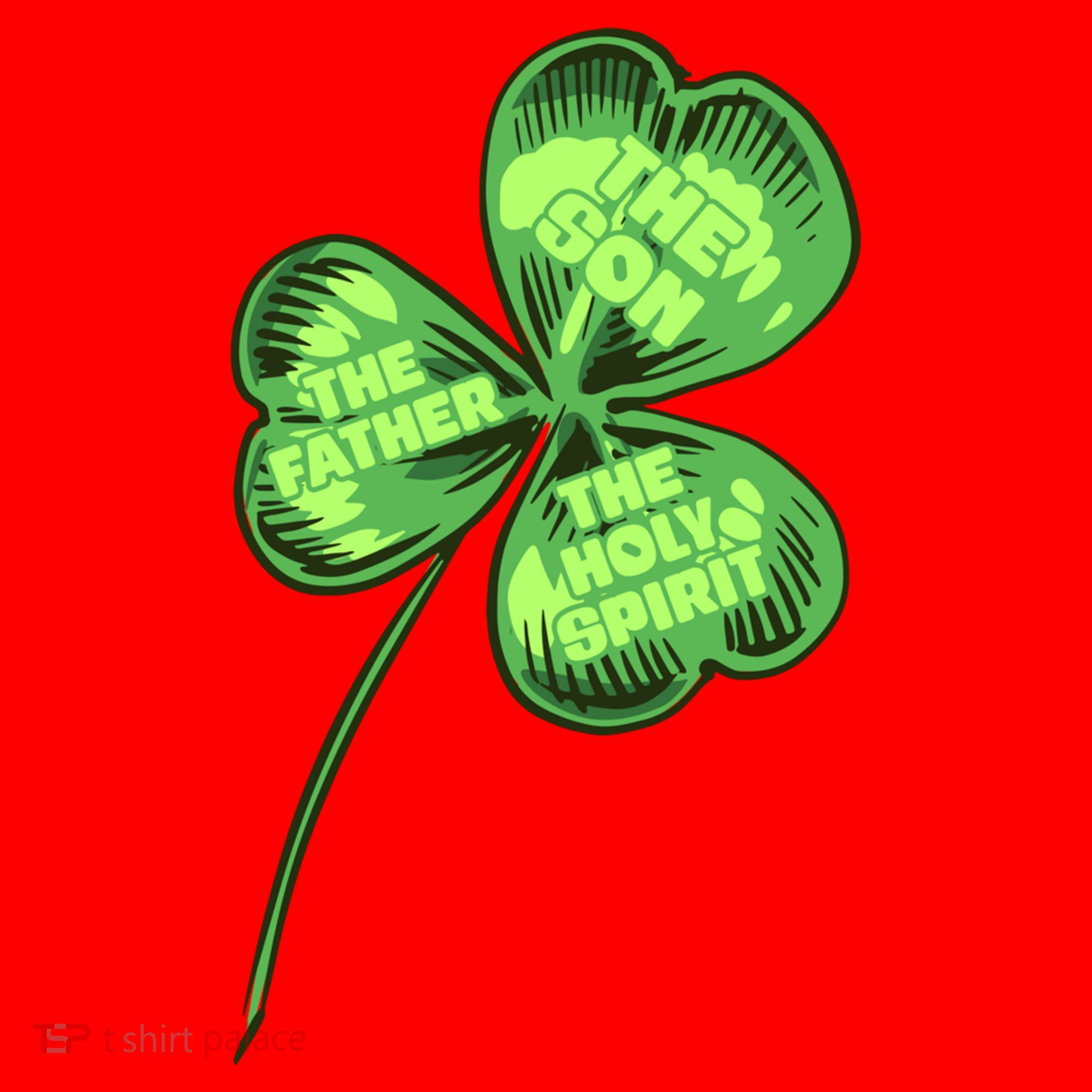The Father Son Holy Spirit Shamrock St Patrick Day Gift Santa Hat