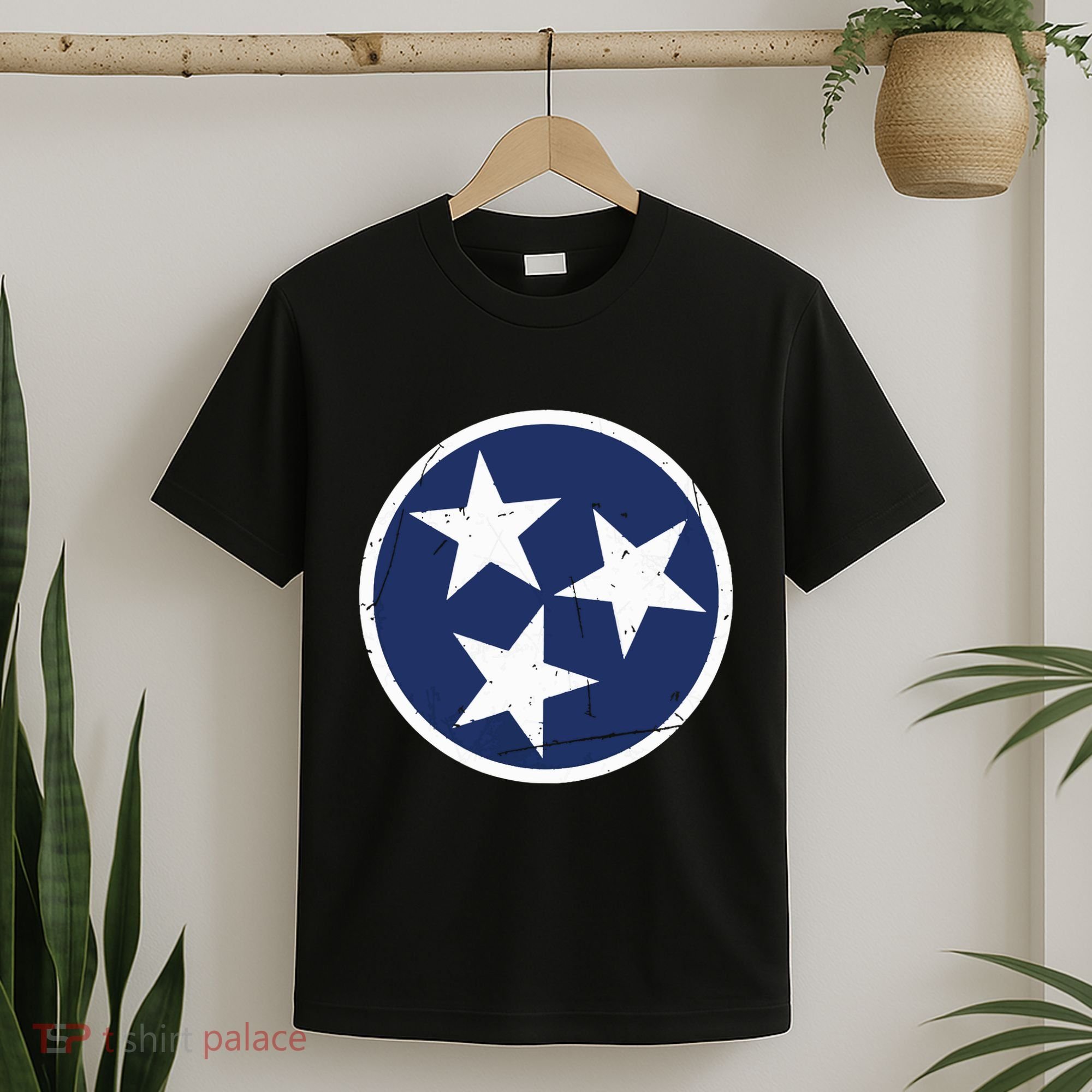Tennessee Flag State Vintage Style T-Shirt