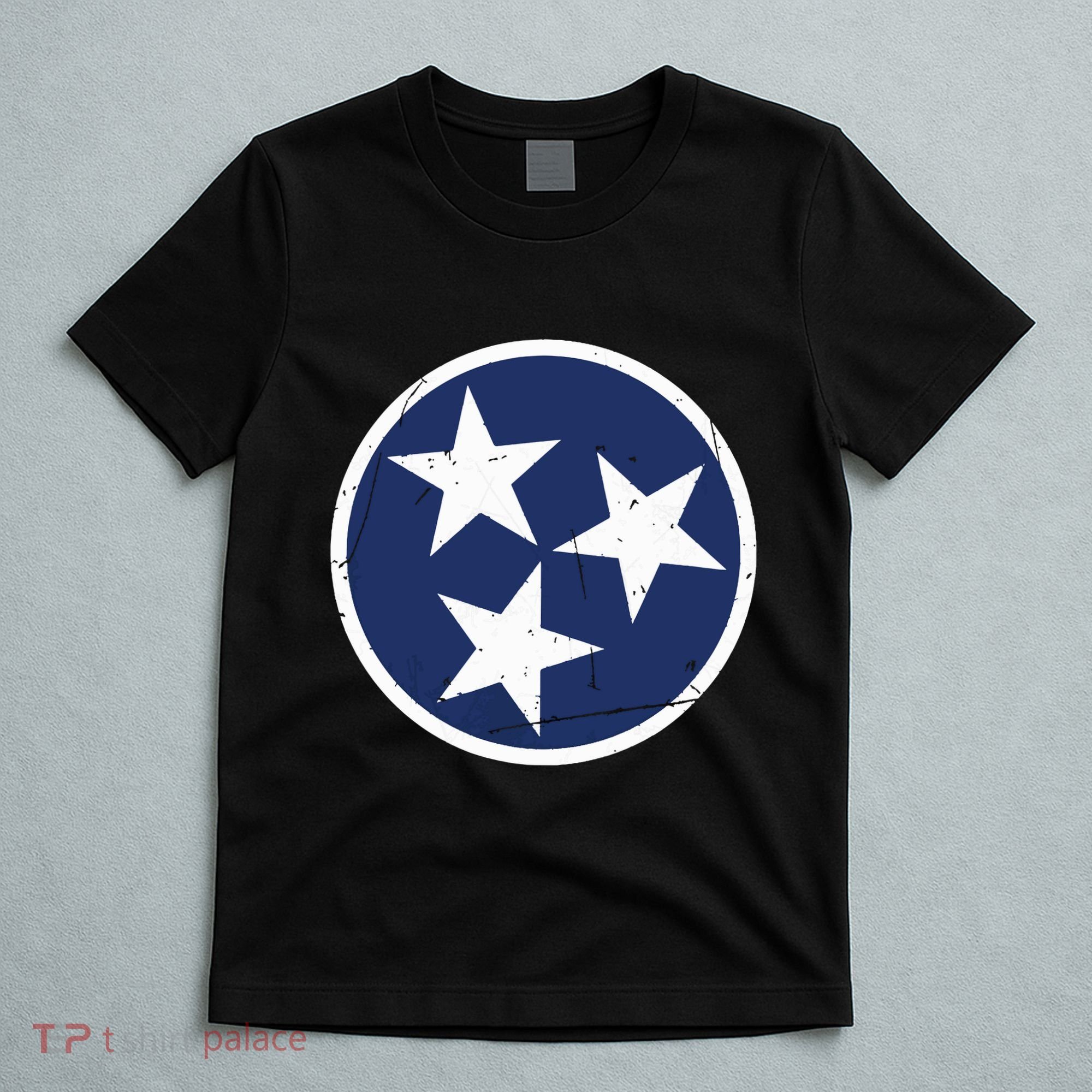 Tennessee Flag State Vintage Style T-Shirt