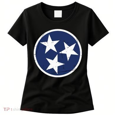 Tennessee Flag State Vintage Style Women's T-Shirt