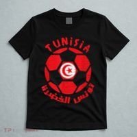 Tunisia flag Soccer Ball Flag Jersey - Tunisian Football T-Shirt thumb 5