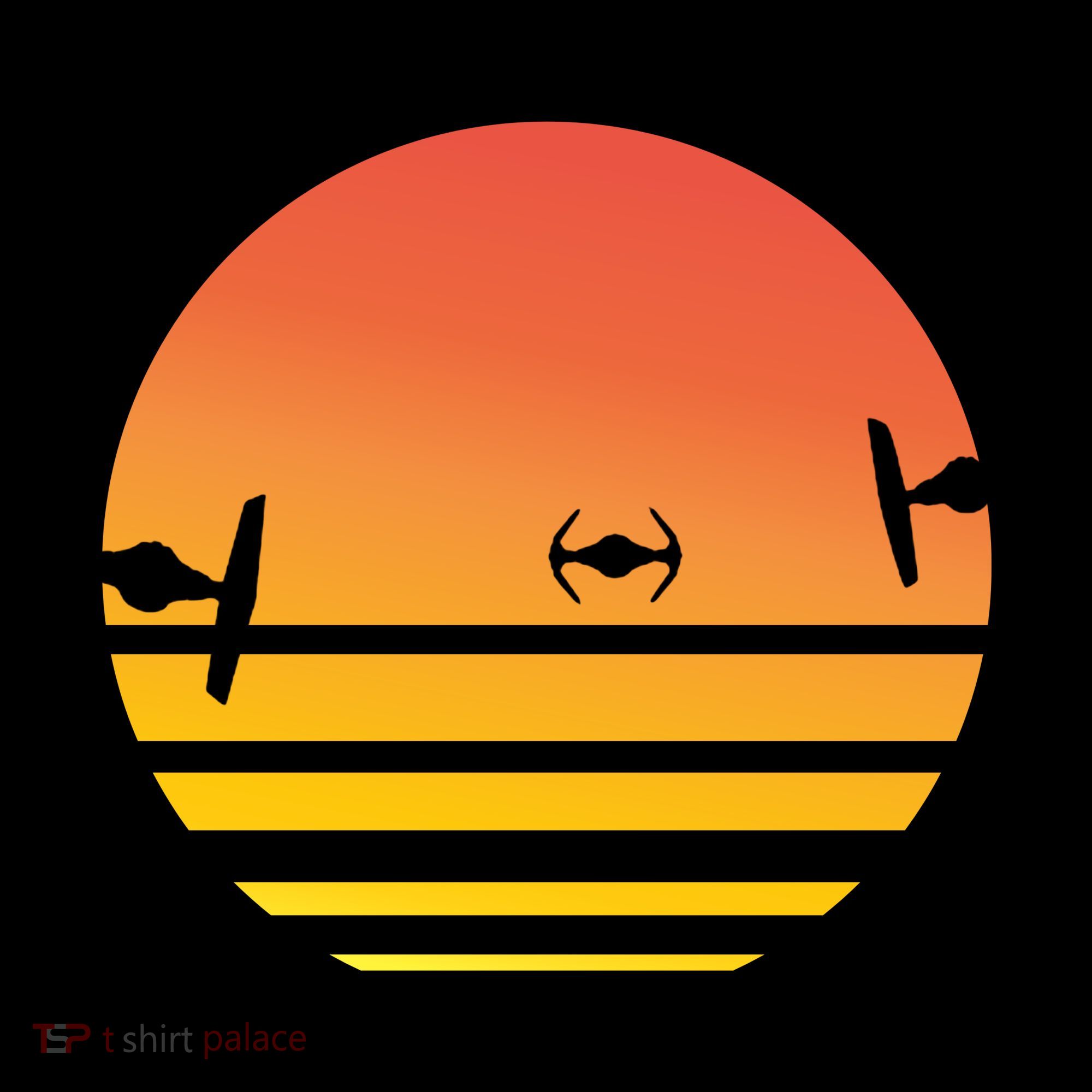 Tie Fighter Sunset Coffee Mug