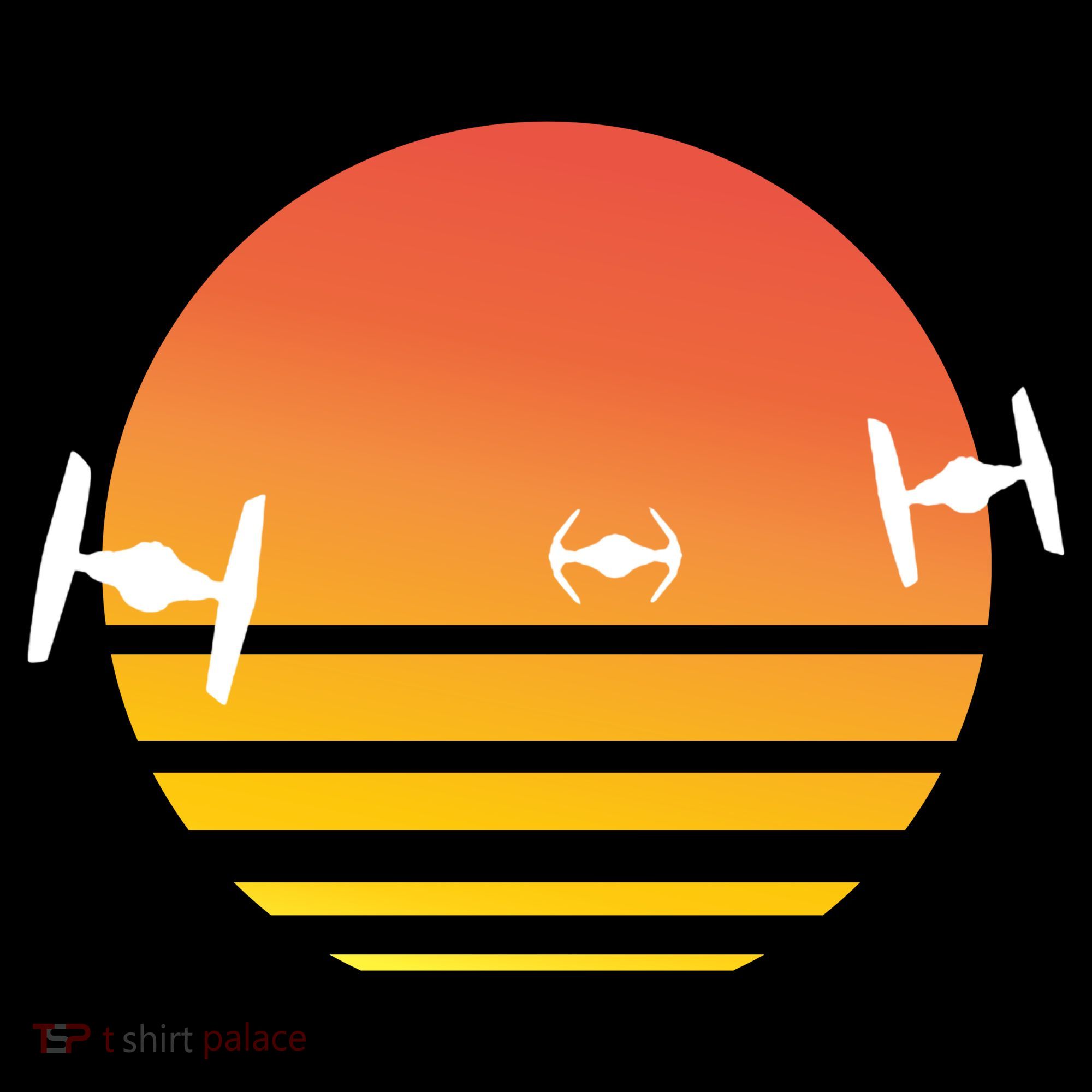 Tie Fighter Sunset Polo