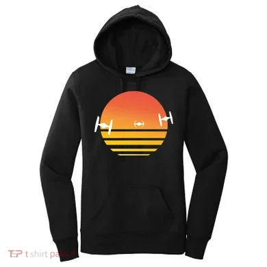 Tie Fighter Sunset Women's Hoodie