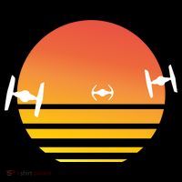 Tie Fighter Sunset Women's Hoodie thumb 2