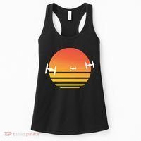 Tie Fighter Sunset Women's Tank Top thumb 0