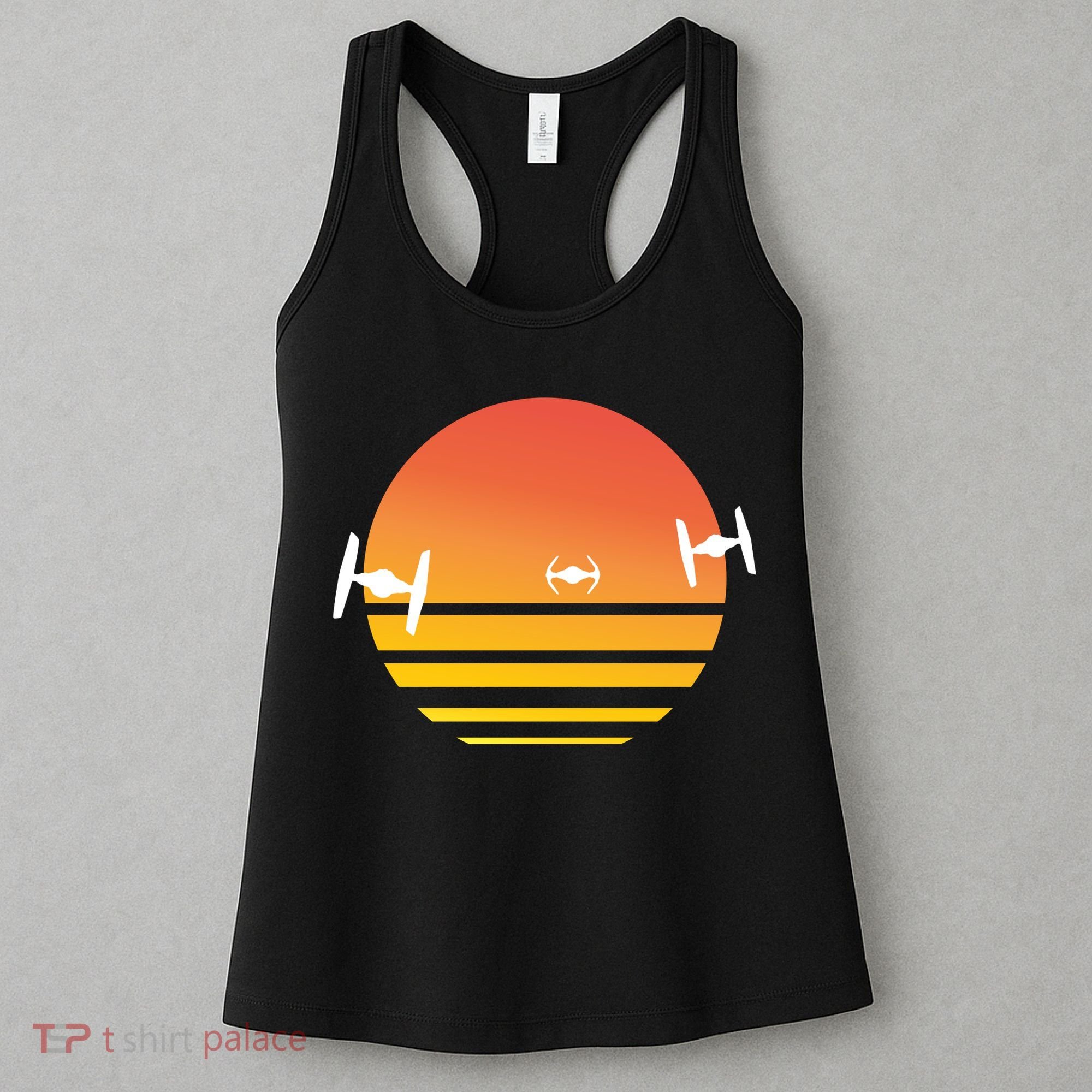 Tie Fighter Sunset Women's Tank Top