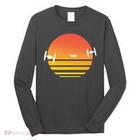Tie Fighter Sunset Long Sleeve Shirt thumb 0
