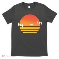Tie Fighter Sunset T-Shirt thumb 0