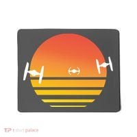 Tie Fighter Sunset Mousepad thumb 0