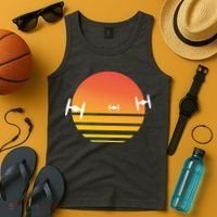 Tie Fighter Sunset Tank Top thumb 4