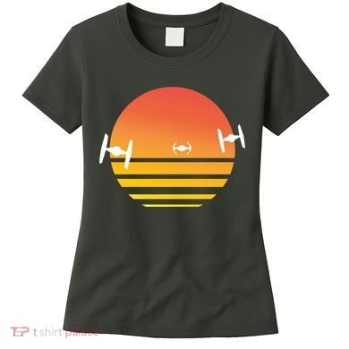 Tie Fighter Sunset Women's T-Shirt
