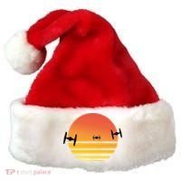 Tie Fighter Sunset Santa Hat thumb 0