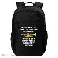 Trumpet Funny Smart People Trumpet Player Backpack thumb 0