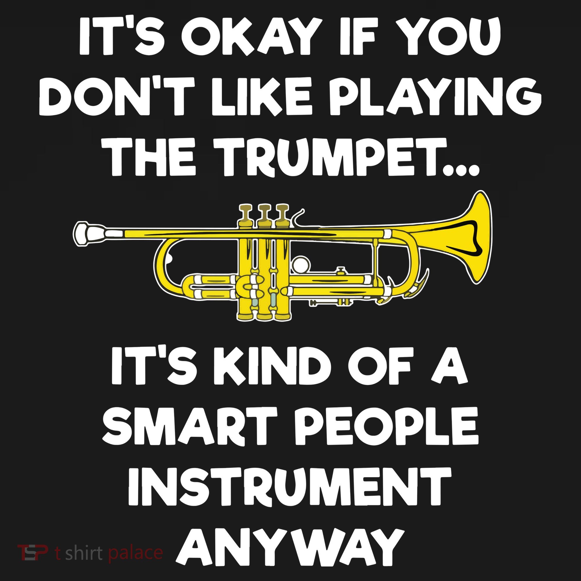 Trumpet Funny Smart People Trumpet Player Women's Hoodie
