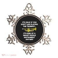 Trumpet Funny Smart People Trumpet Player Ornament thumb 0