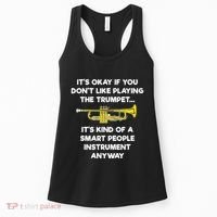 Trumpet Funny Smart People Trumpet Player Women's Tank Top thumb 0
