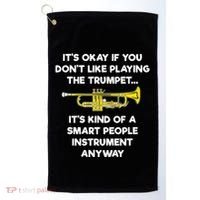 Trumpet Funny Smart People Trumpet Player Golf Towel thumb 0