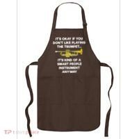 Trumpet Funny Smart People Trumpet Player Apron thumb 0
