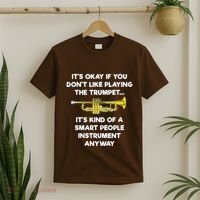 Trumpet Funny Smart People Trumpet Player T-Shirt thumb 2