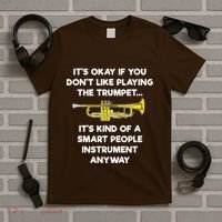 Trumpet Funny Smart People Trumpet Player T-Shirt thumb 5