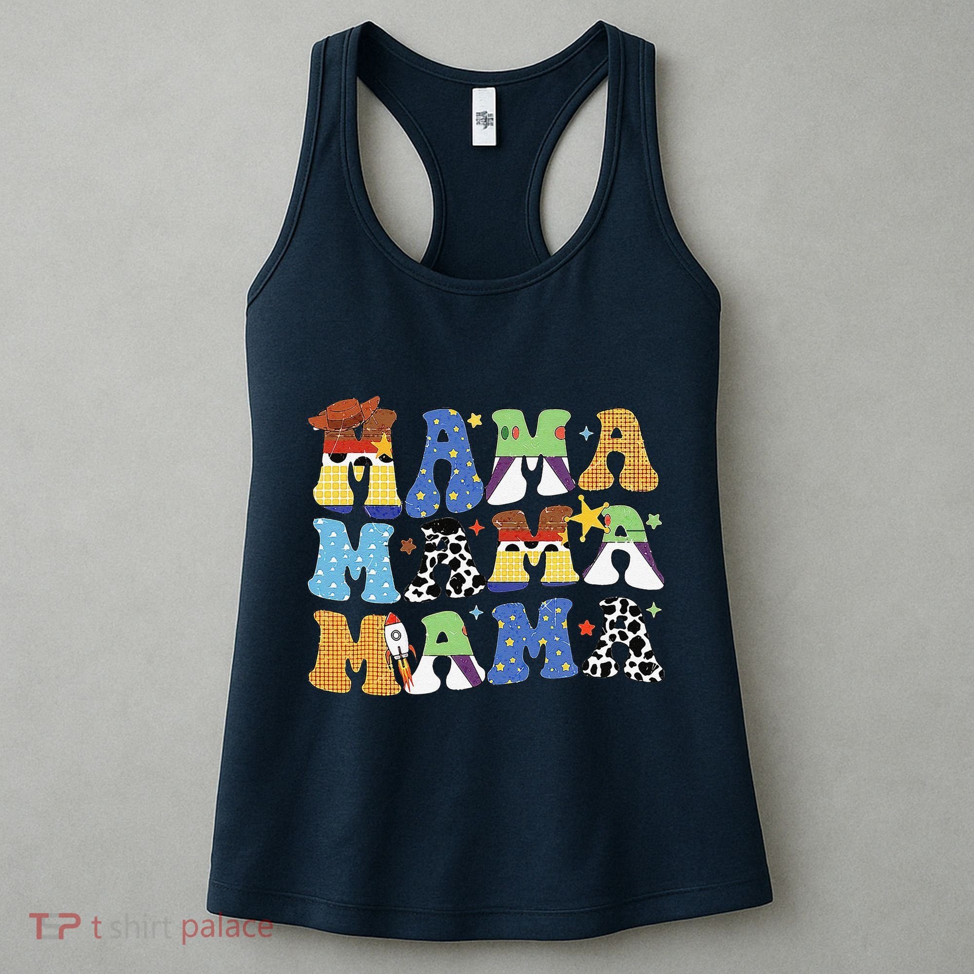 Toy Funny Story Mama Boy Mom MotherS Day Women's Tank Top