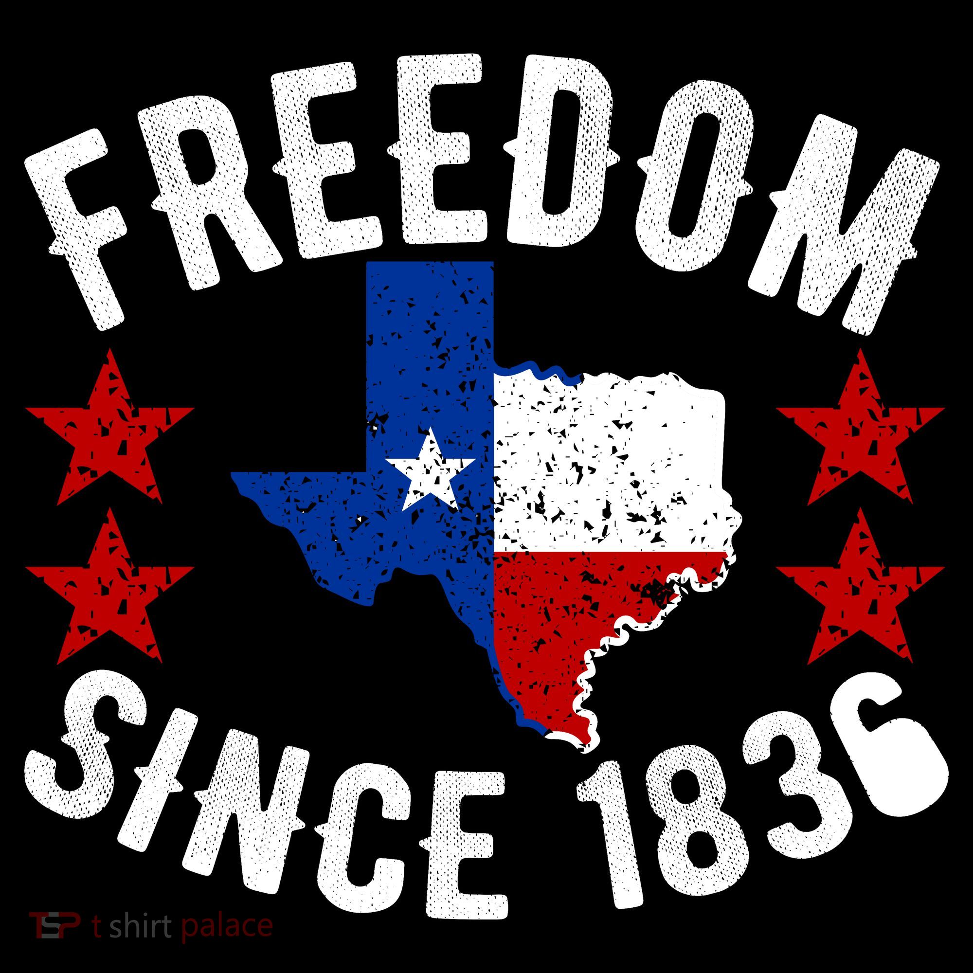 Texas Freedom Since USA-Made Doggie Bandana