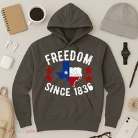 Texas Freedom Since Hoodie thumb 3