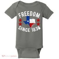 Texas Freedom Since Baby Bodysuit thumb 0